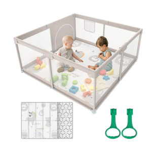 zeebaba parc pour bébé avec tapis